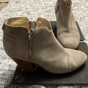 Rag and Bone Booties, light gray,